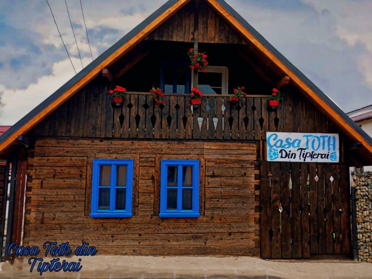 Casa Toth Din Tipterai Hotell Vişeu de Sus Exteriör bild